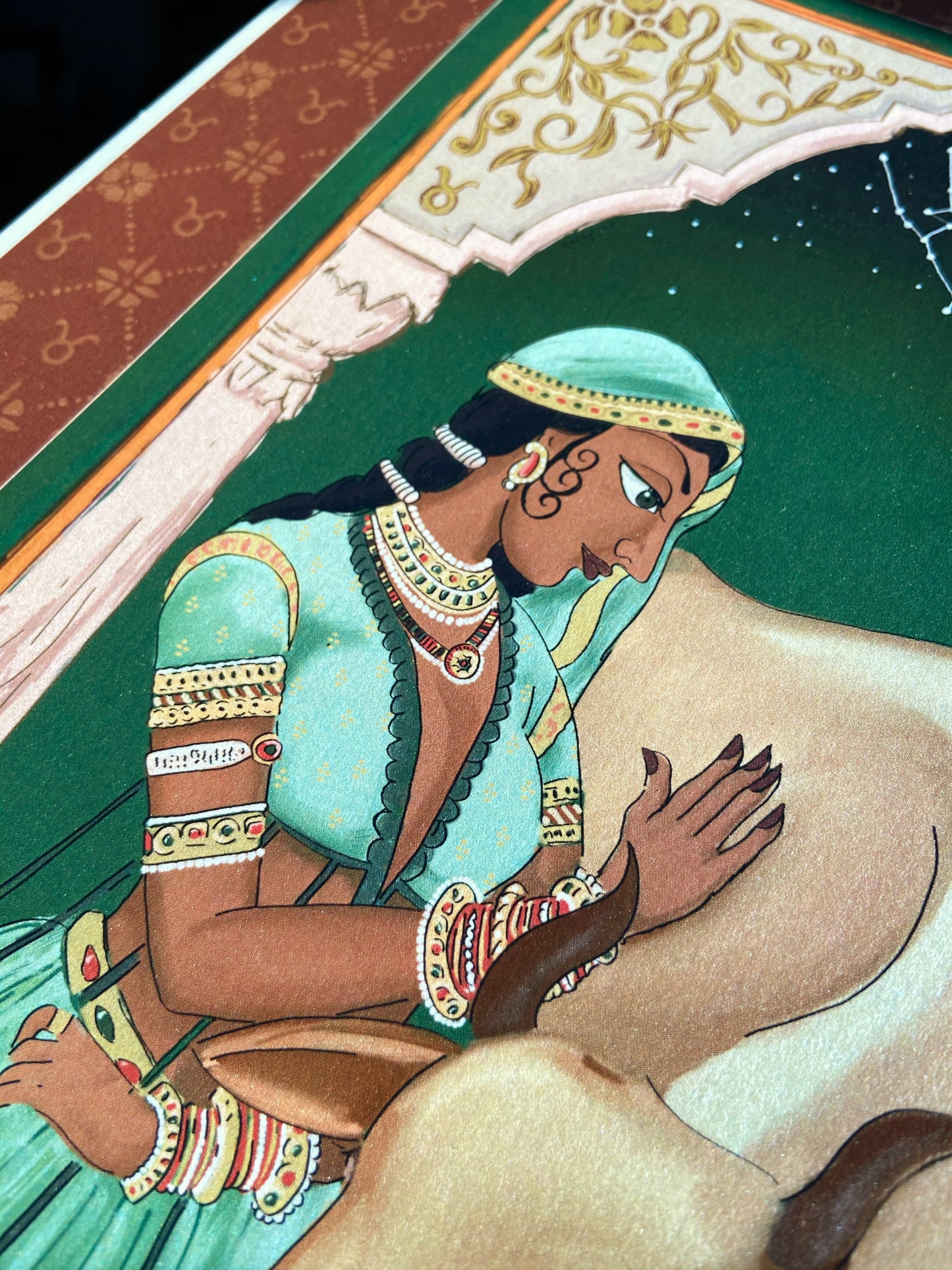 ASTRORANI SHIMMERING ART PRINT