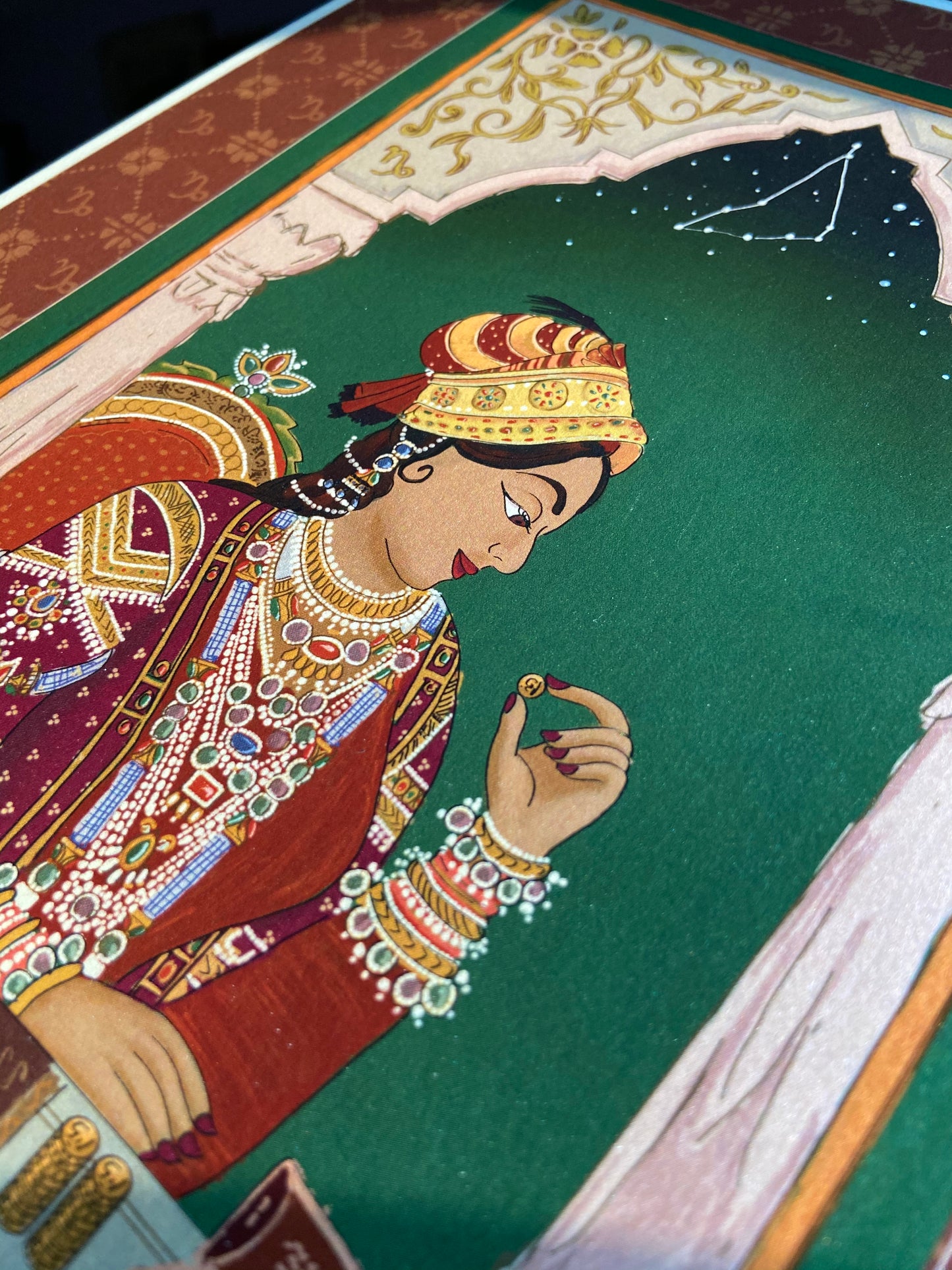 ASTRORANI SHIMMERING ART PRINT